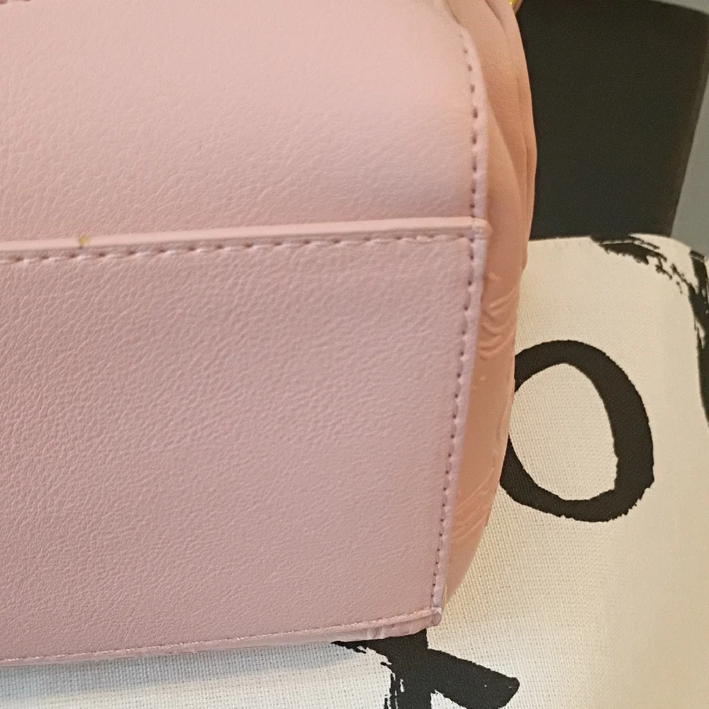 Juicy Couture Light Pink Embossed Tote - Picture 8 of 9